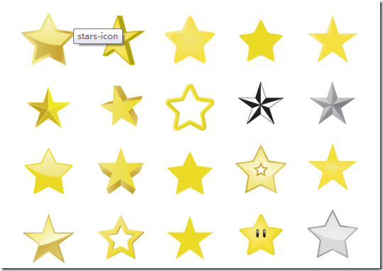   Free Stars Icon files donwload